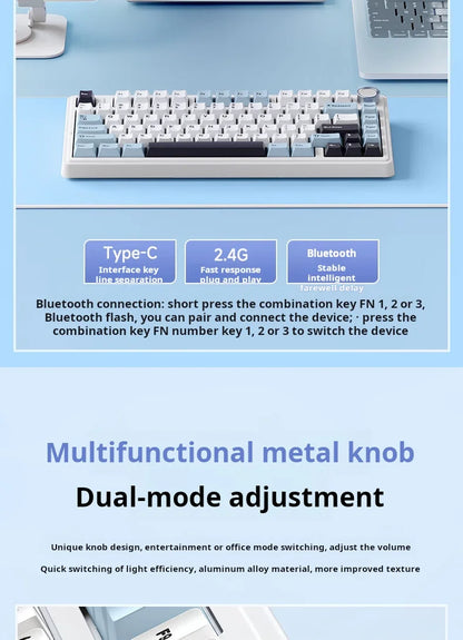 Aula F75 Wireless Mechanical Keyboard