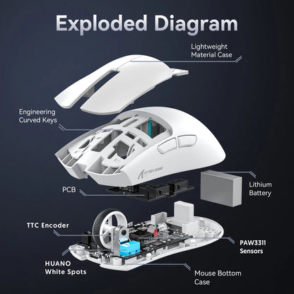 Attack Shark X11 X11se Wireless Gaming Mouse
