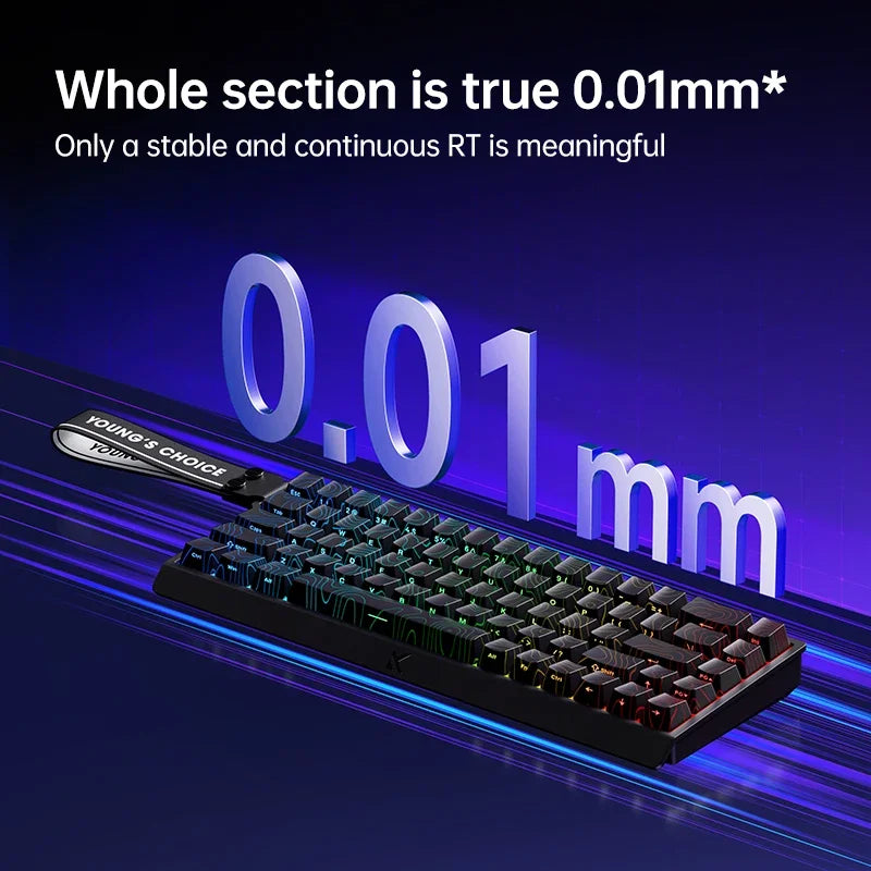 MCHOSE ACE60 Pro ACE68  Wired Mechanical Keyboard Magnetic Switch