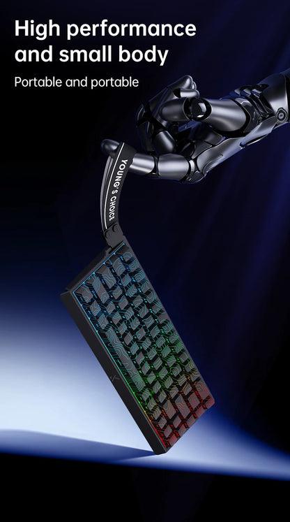 MCHOSE ACE60 Pro ACE68  Wired Mechanical Keyboard Magnetic Switch