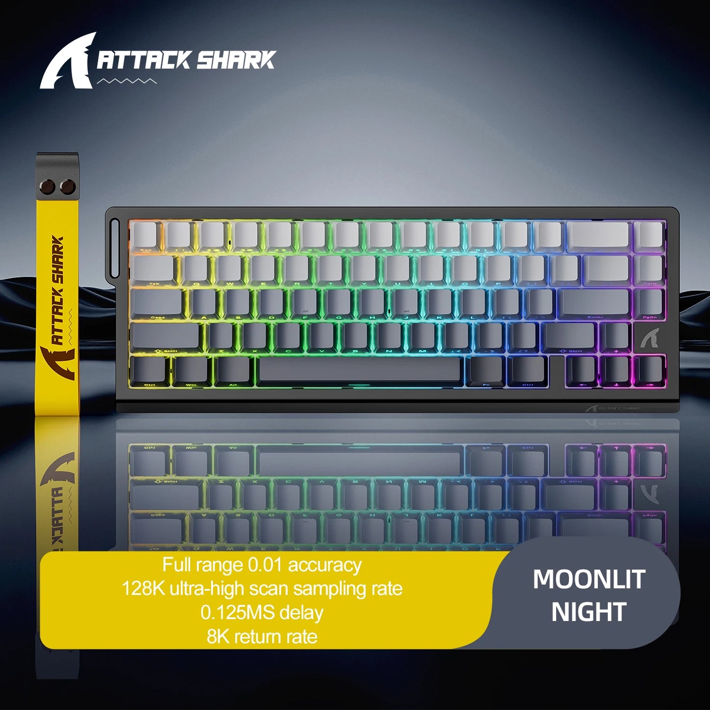 Attack Shark X68HE Hall Effect Gaming Keyboard 8HZ