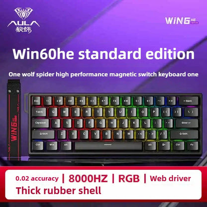 Aula Win60 HE Magnetic Gaming Keyboard
