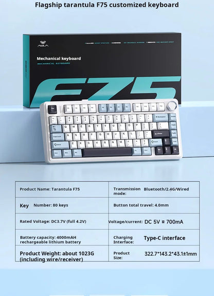 Aula F75 Wireless Mechanical Keyboard