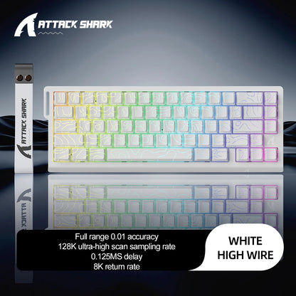 Attack Shark X68HE Hall Effect Gaming Keyboard 8HZ