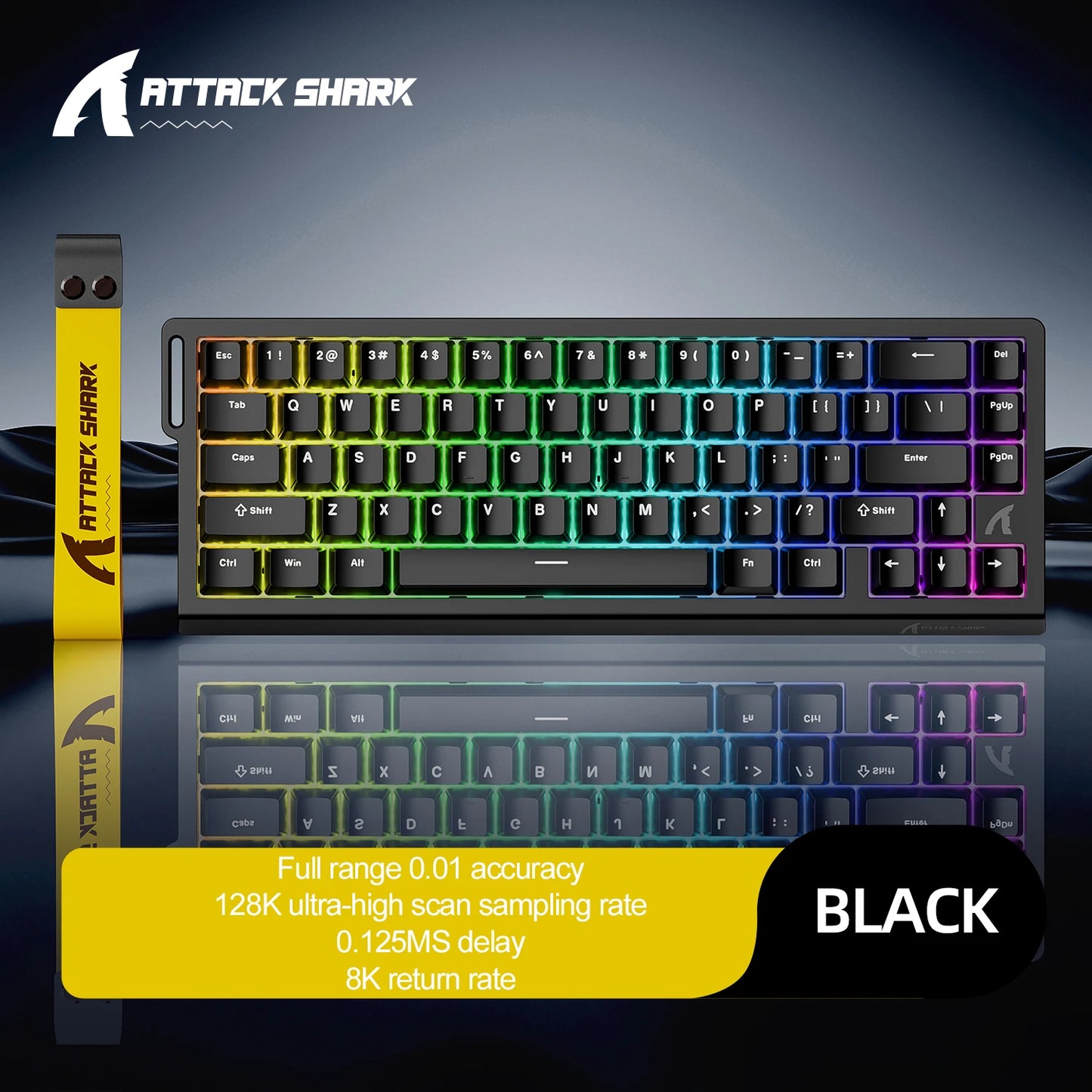 Attack Shark X68HE Hall Effect Gaming Keyboard 8HZ