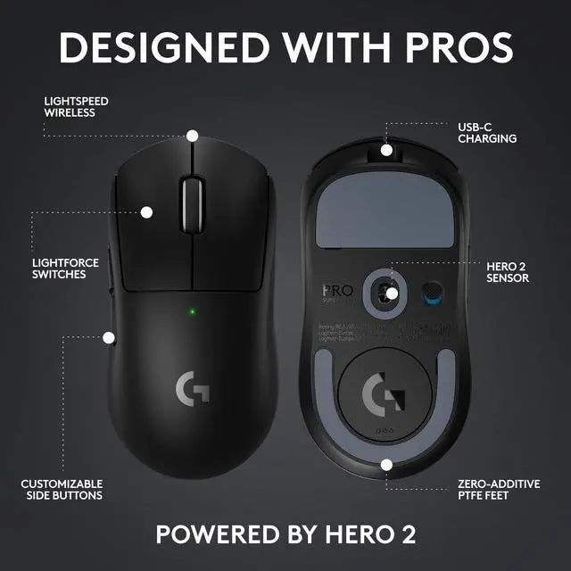 Logitech G PRO X Superlight 2C Wireless Gaming Mouse